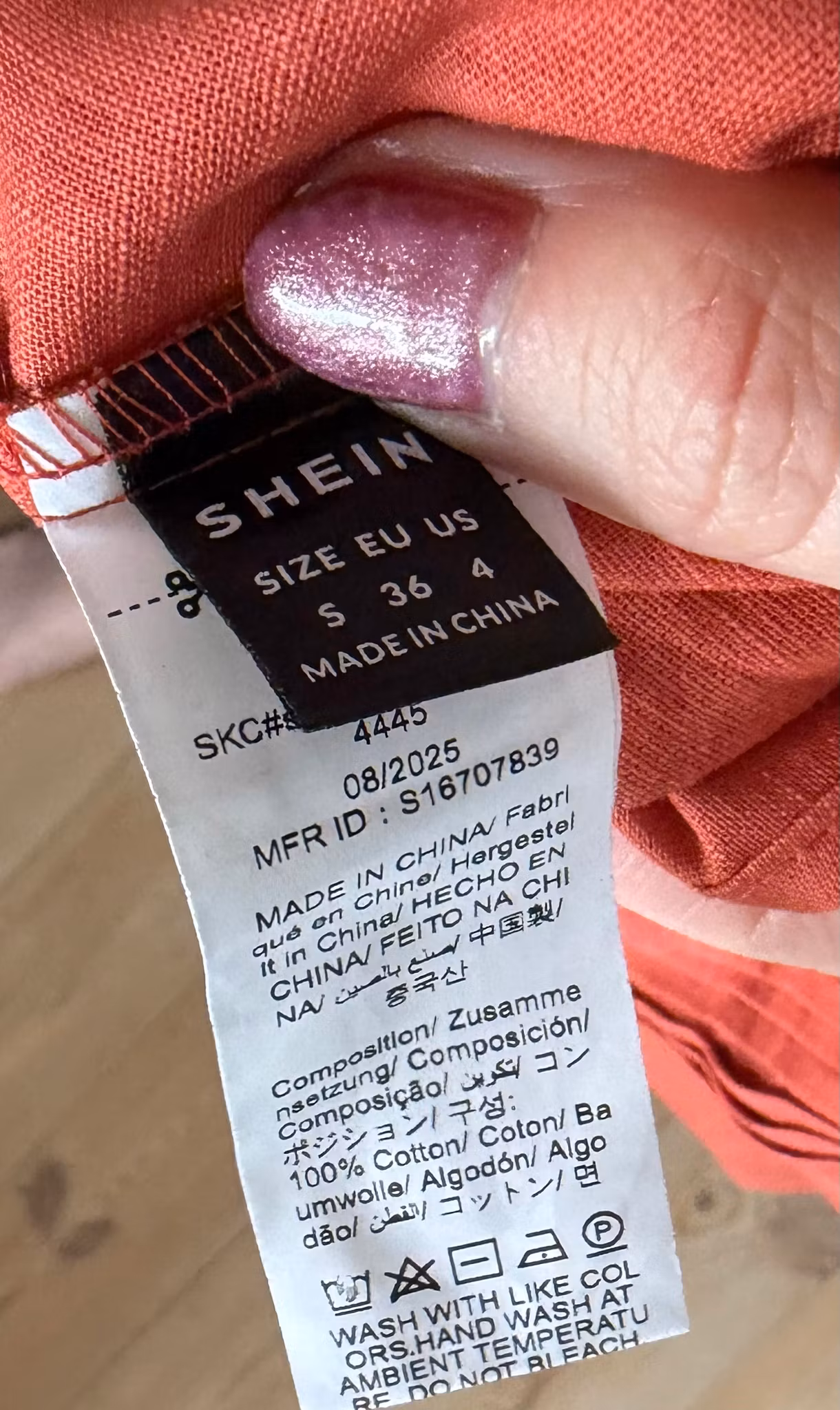 Sommer bluse / top fra shein str. S