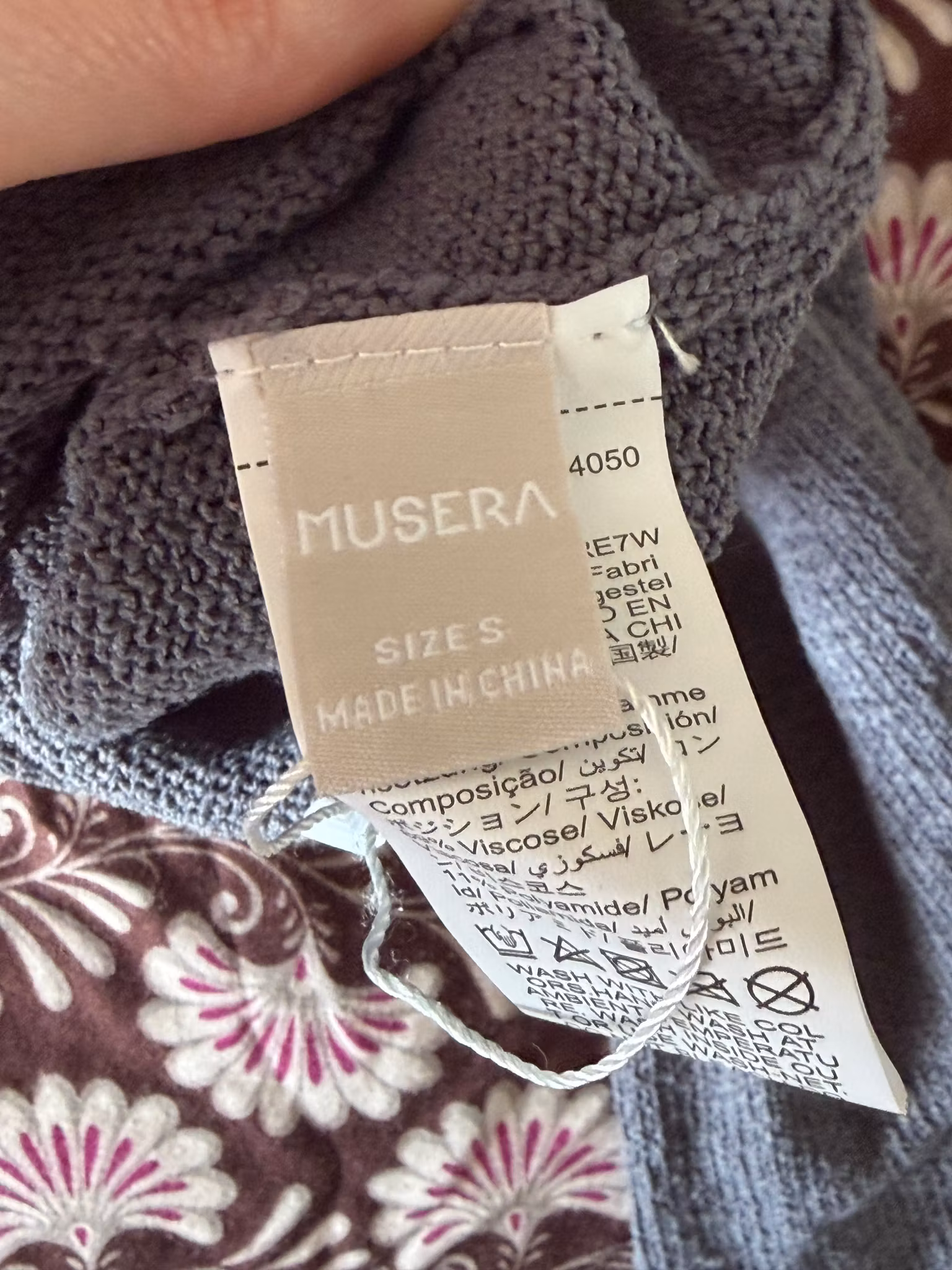 Bluse fra Musera str. S