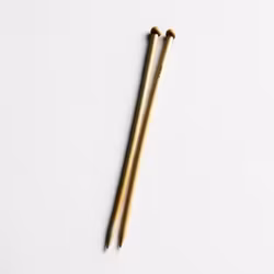 Bambus Strikkepinde – Str. 10 mm (35 cm)