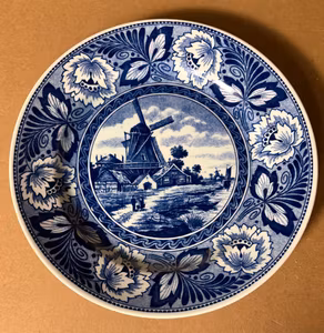 Royal Sphinx Delfts Blauw vægtallerken – 23 cm