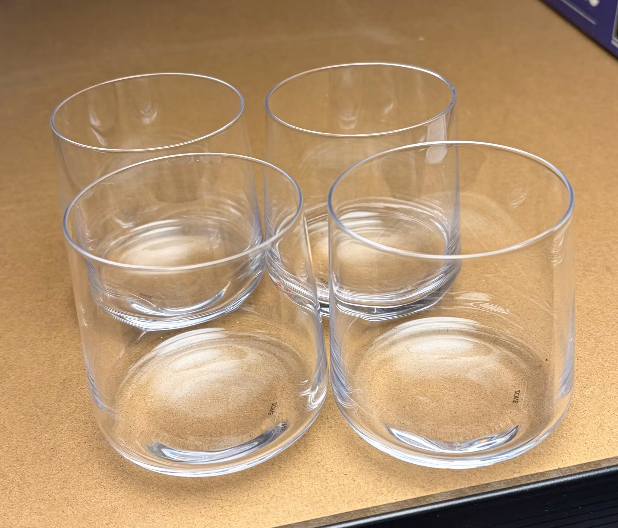 4 drikkeglas