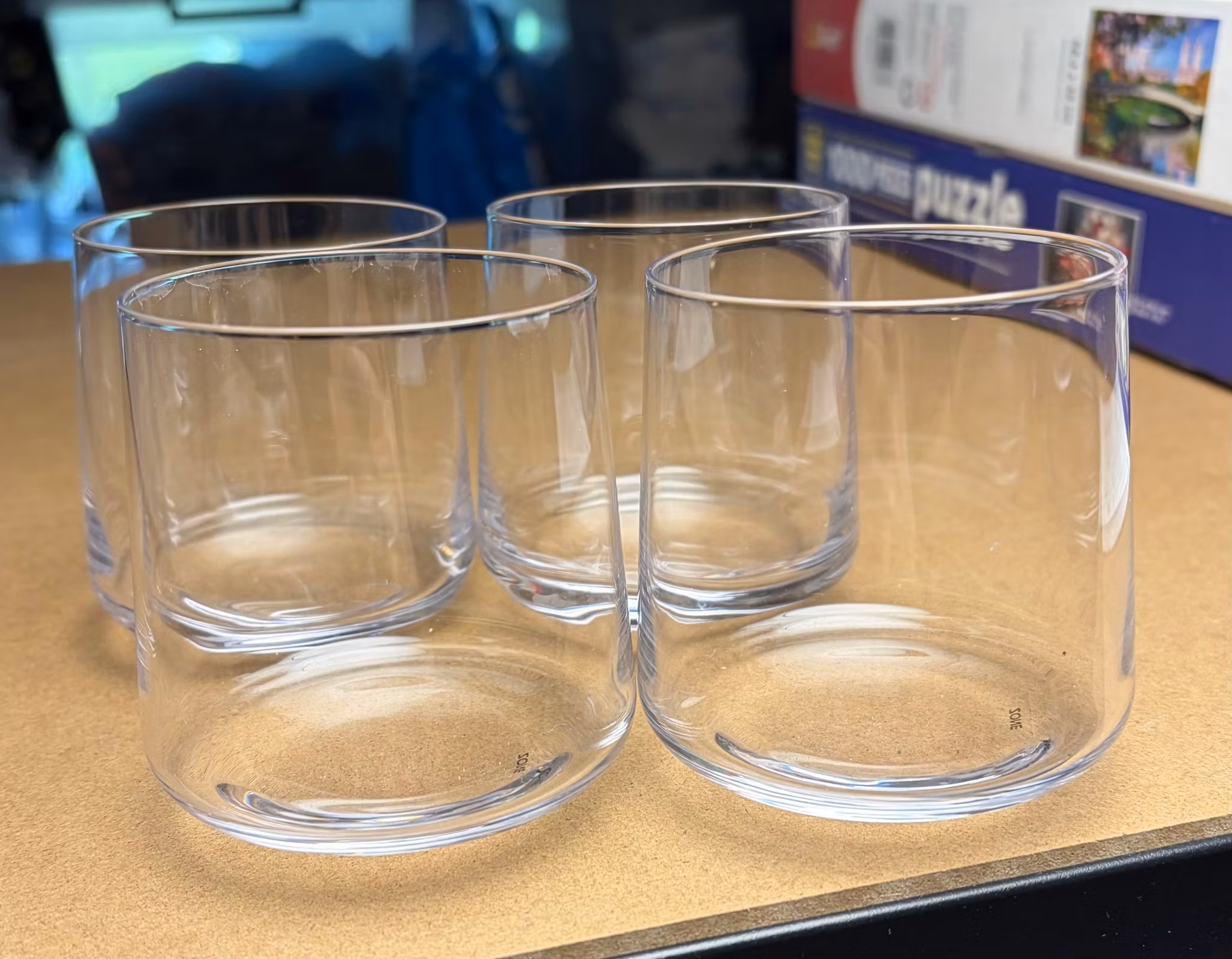 4 drikkeglas