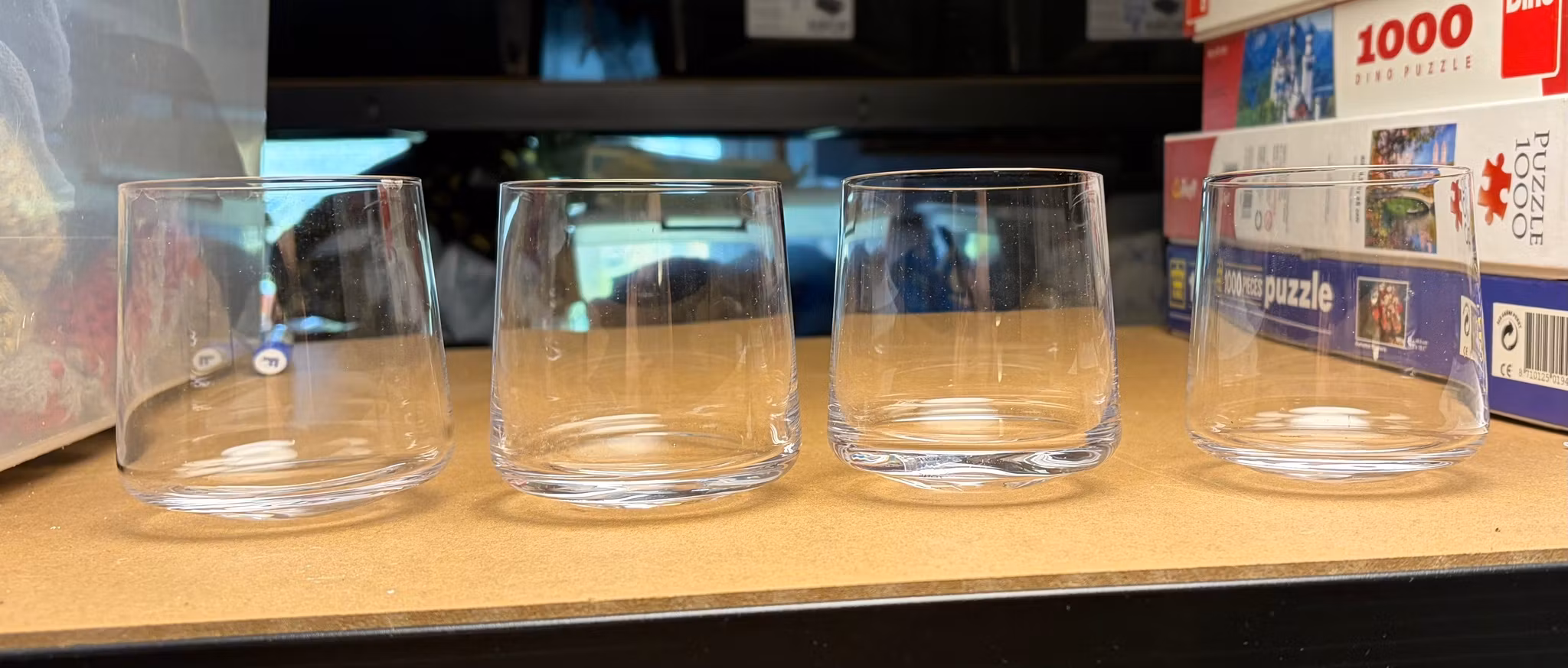 4 drikkeglas