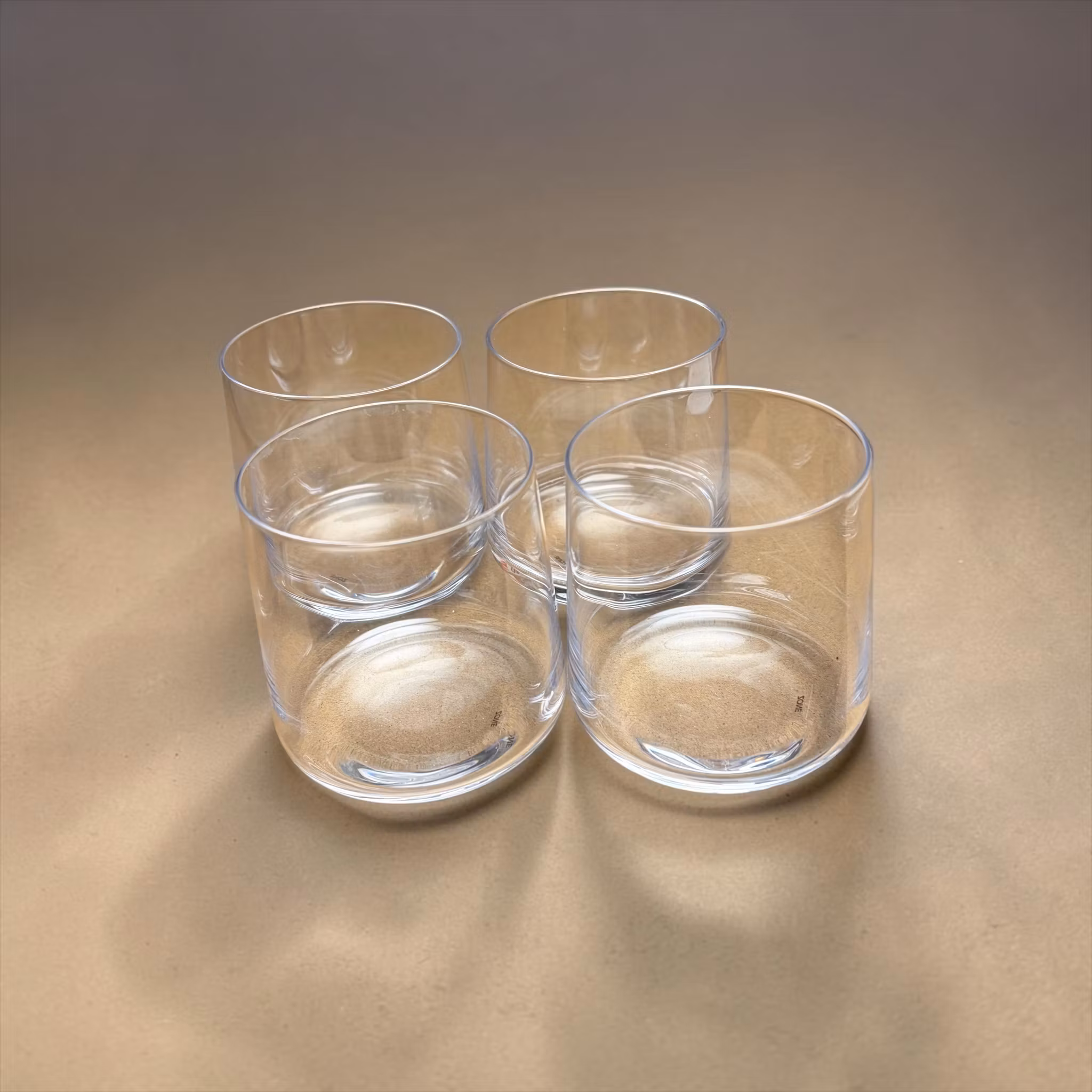 4 drikkeglas