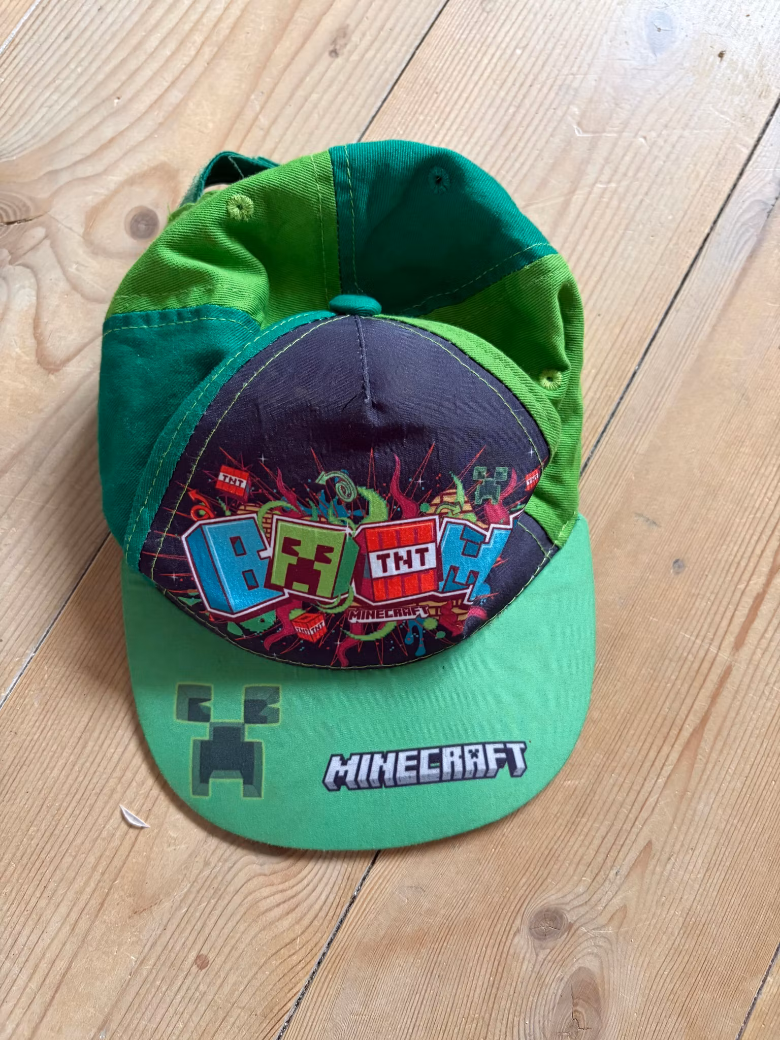 Minecraft kasket til børn – str. 52 cm
