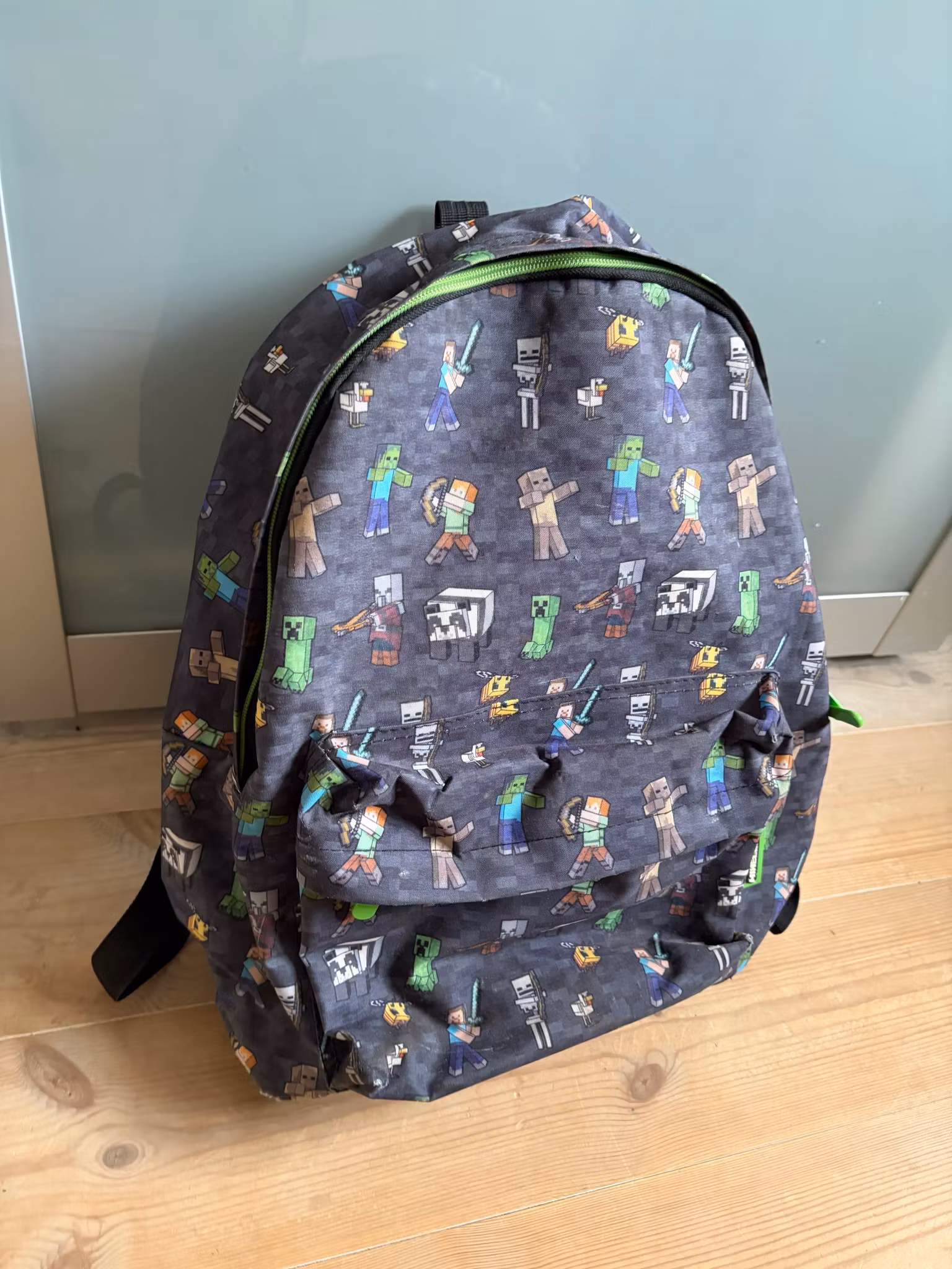 Minecraft skoletaske – klar til nye skoleeventyr