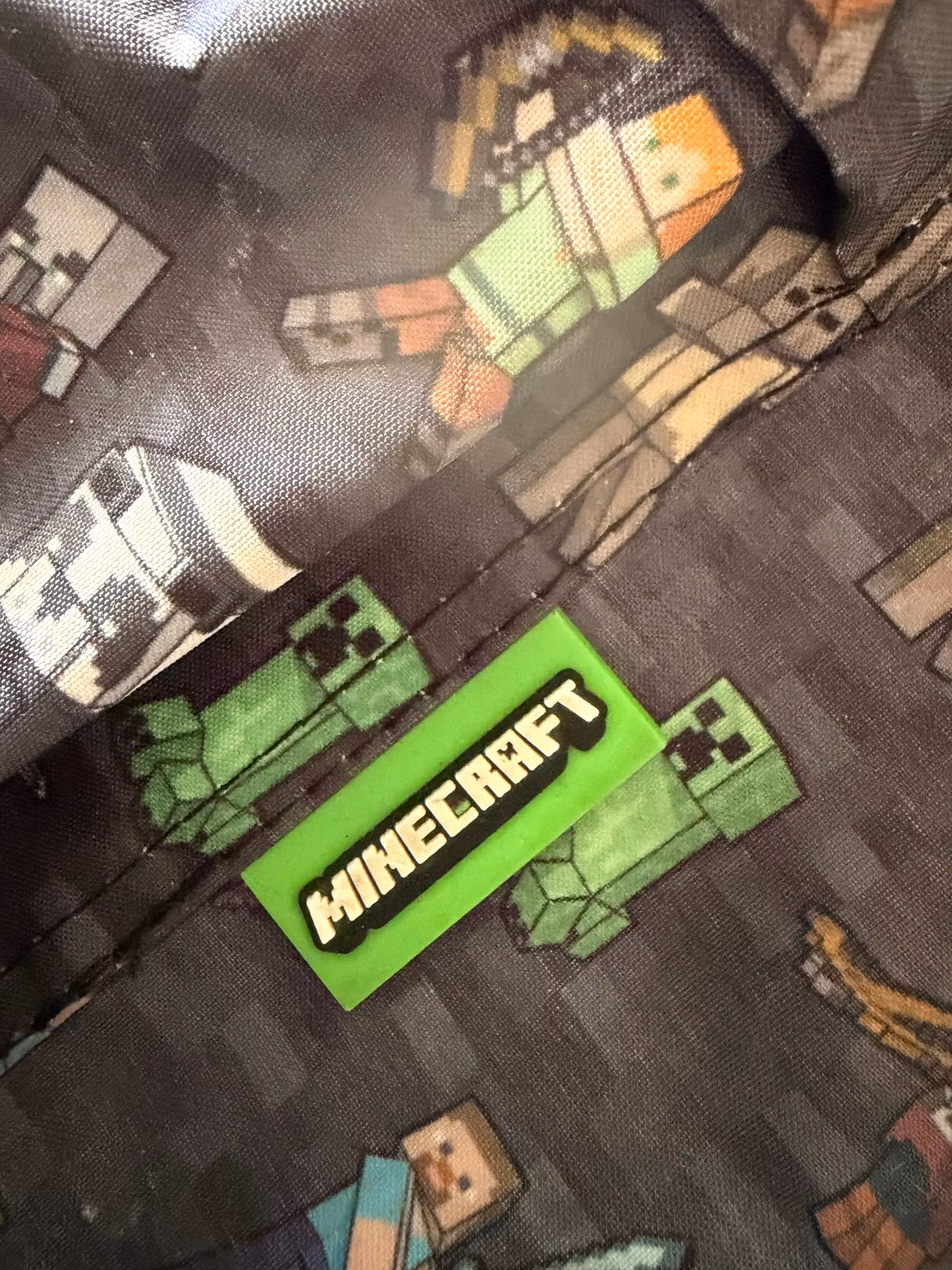 Minecraft skoletaske – klar til nye skoleeventyr