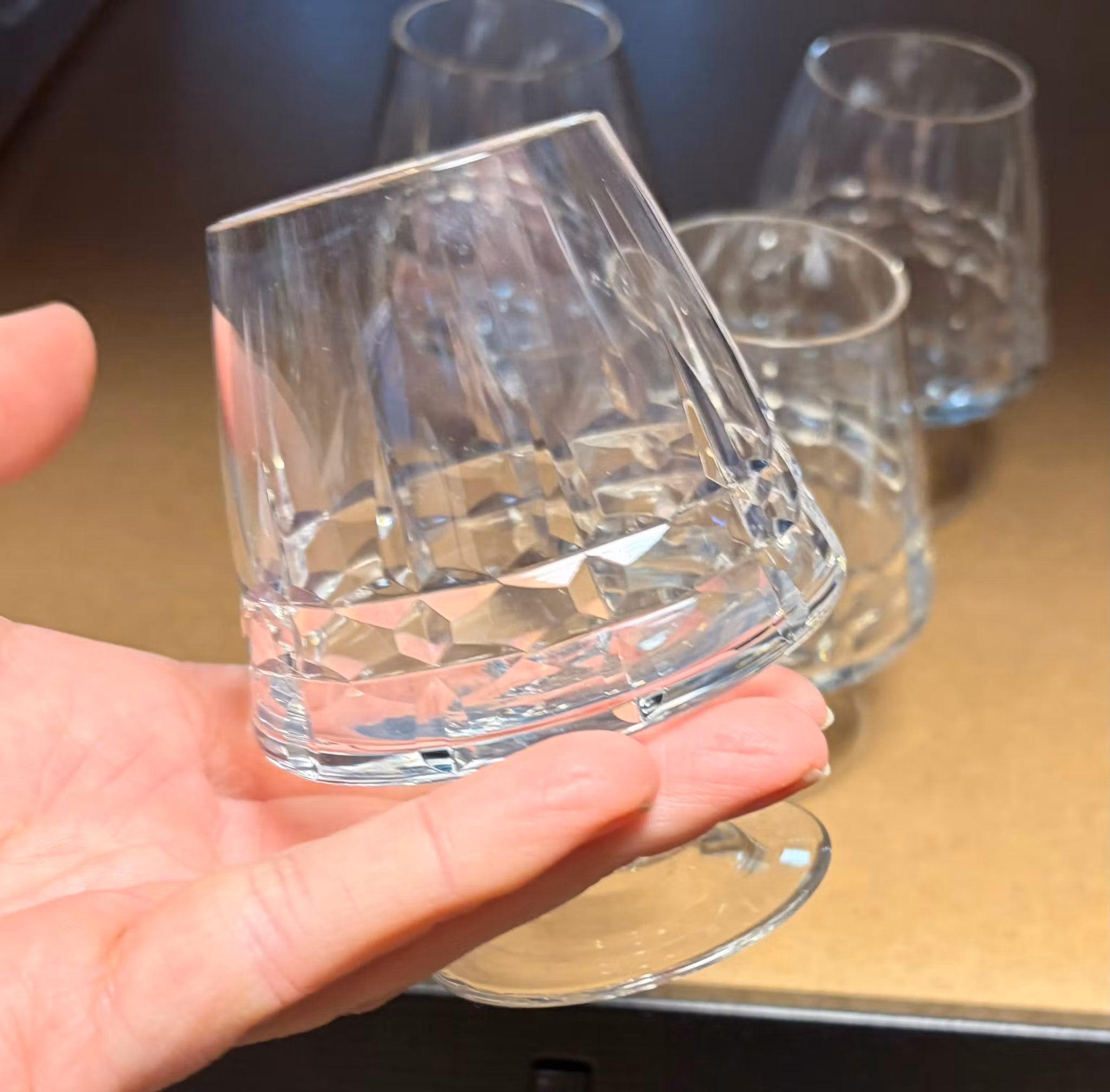 4 Nachtmann Menuet cognacglas i krystal
