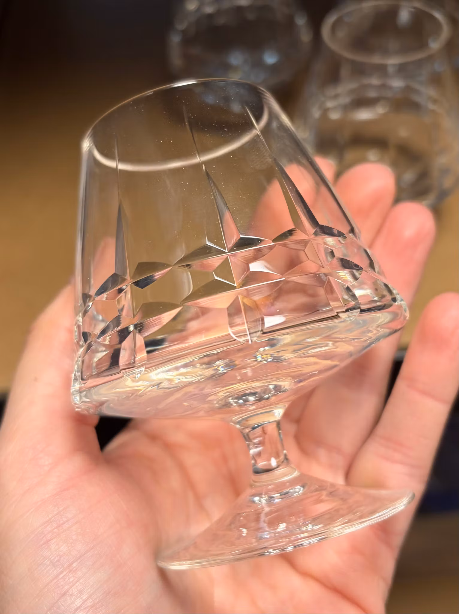 4 Nachtmann Menuet cognacglas i krystal