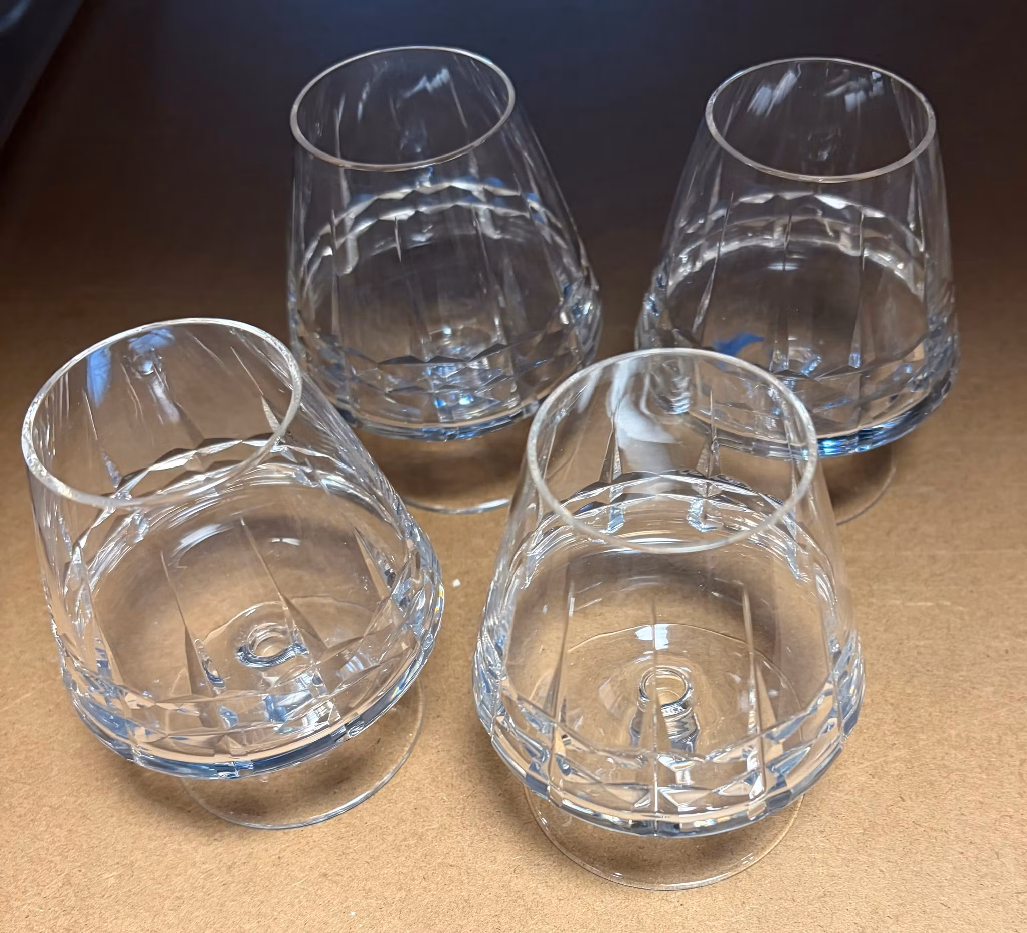 4 Nachtmann Menuet cognacglas i krystal