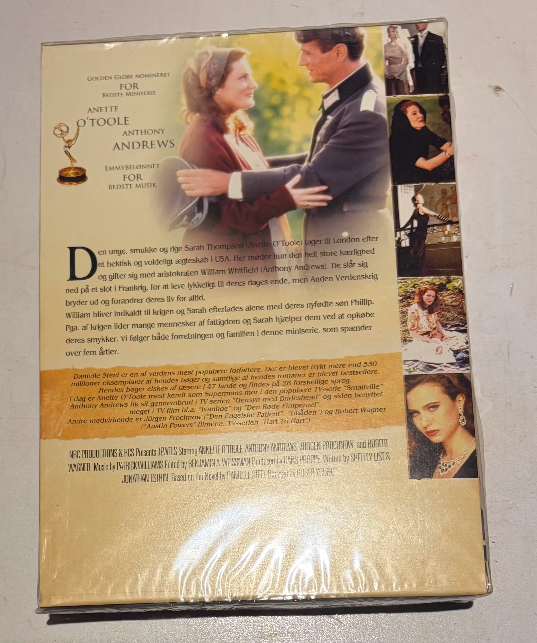 Danielle Steel’s Jewels 2 DVD’er – bagside med beskrivelse