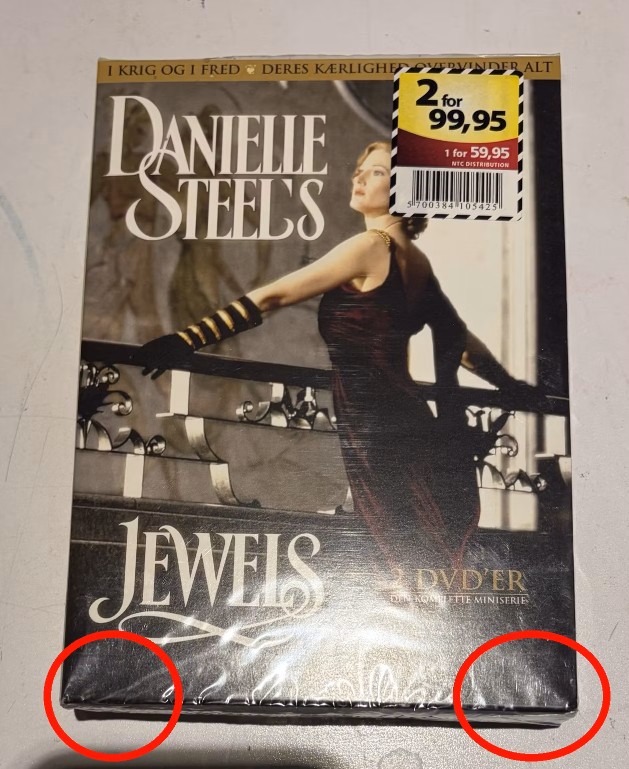 Danielle Steel’s Jewels – komplet miniserie på 2 DVD’er