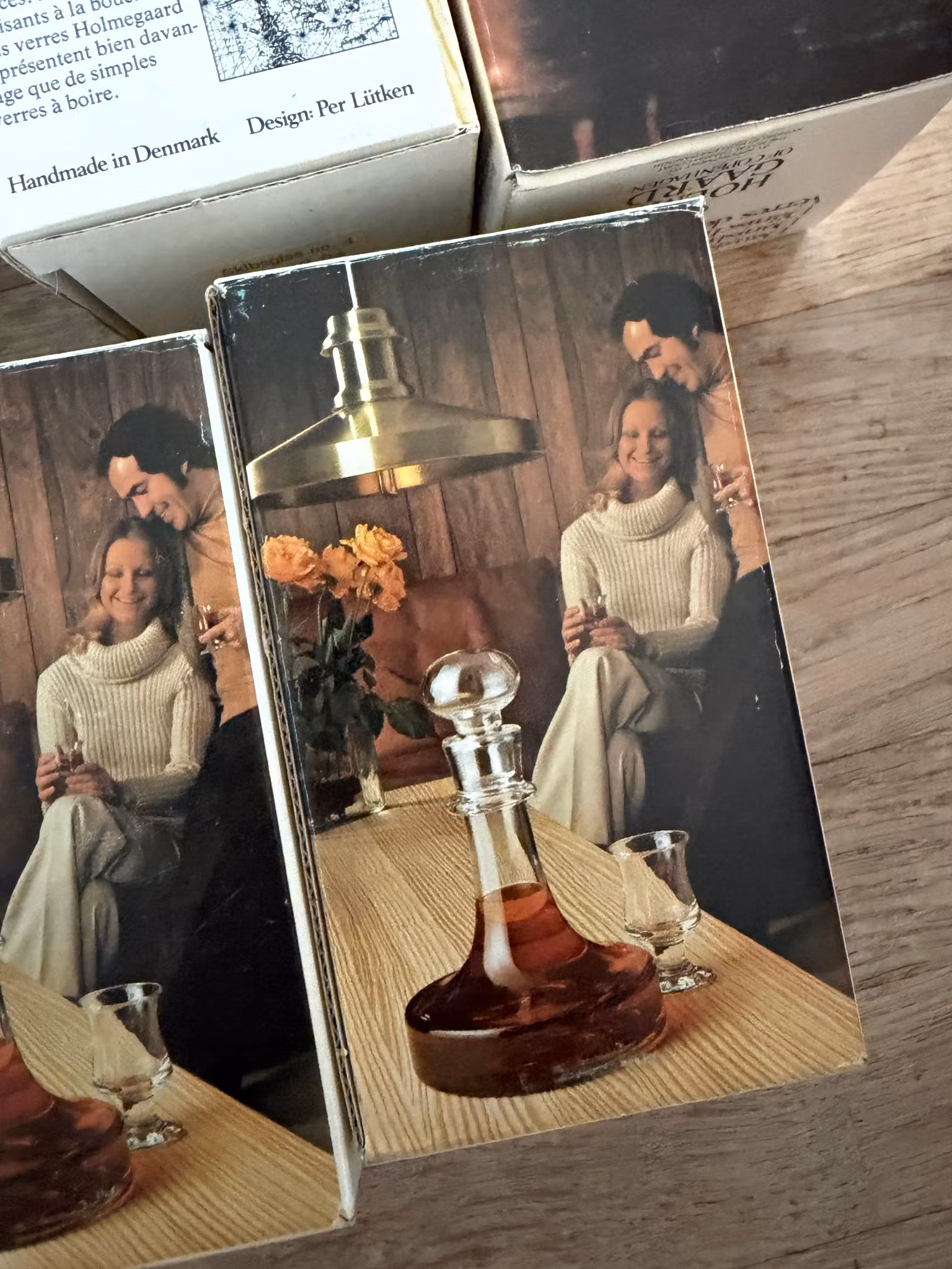 12 Holmegaard Skibsglas – 11 portvinsglas og 1 snapseglas