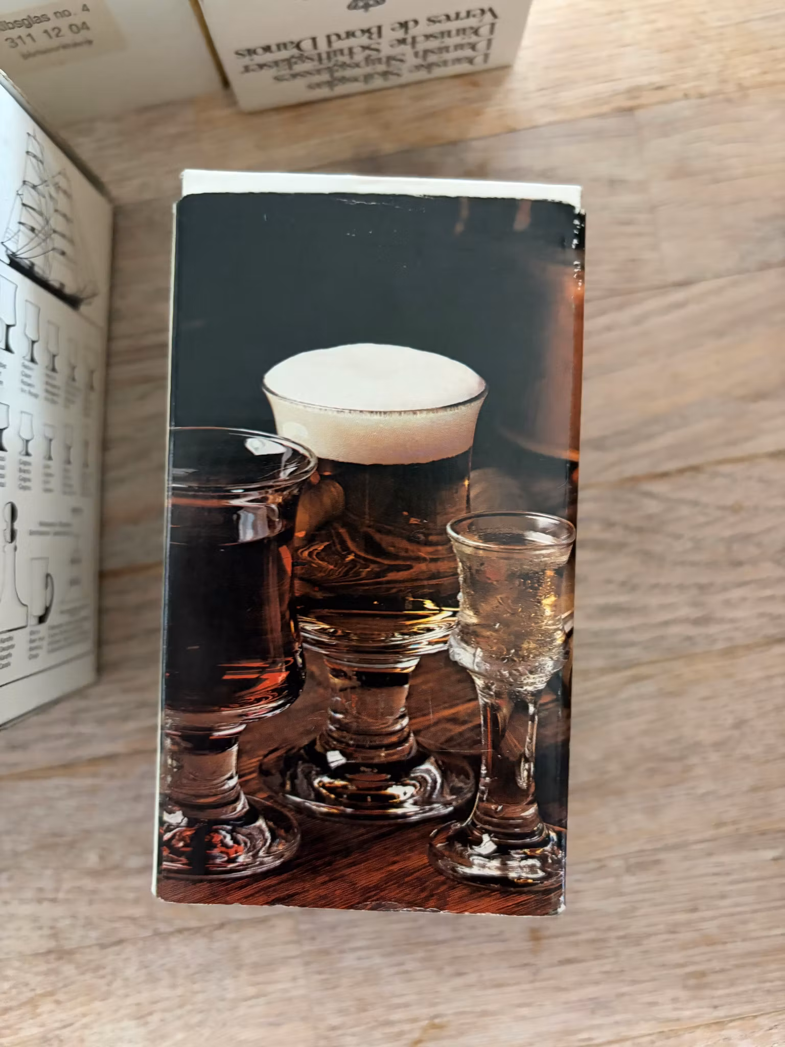 12 Holmegaard Skibsglas – 11 portvinsglas og 1 snapseglas
