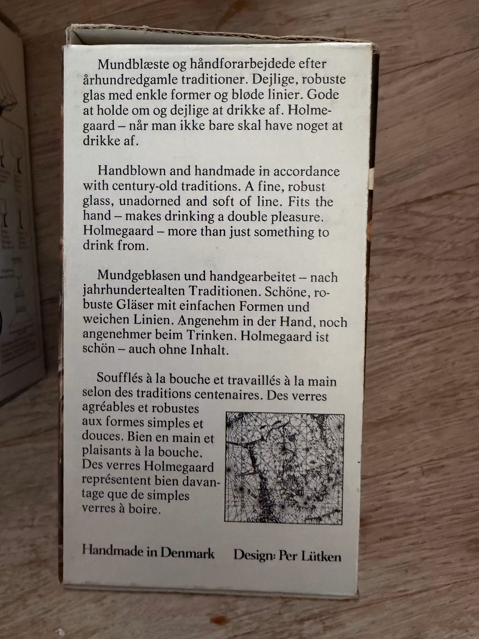 12 Holmegaard Skibsglas – 11 portvinsglas og 1 snapseglas
