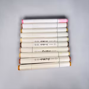 10 alkoholbaserede dual og twin  markers – portræt- og hudtoner