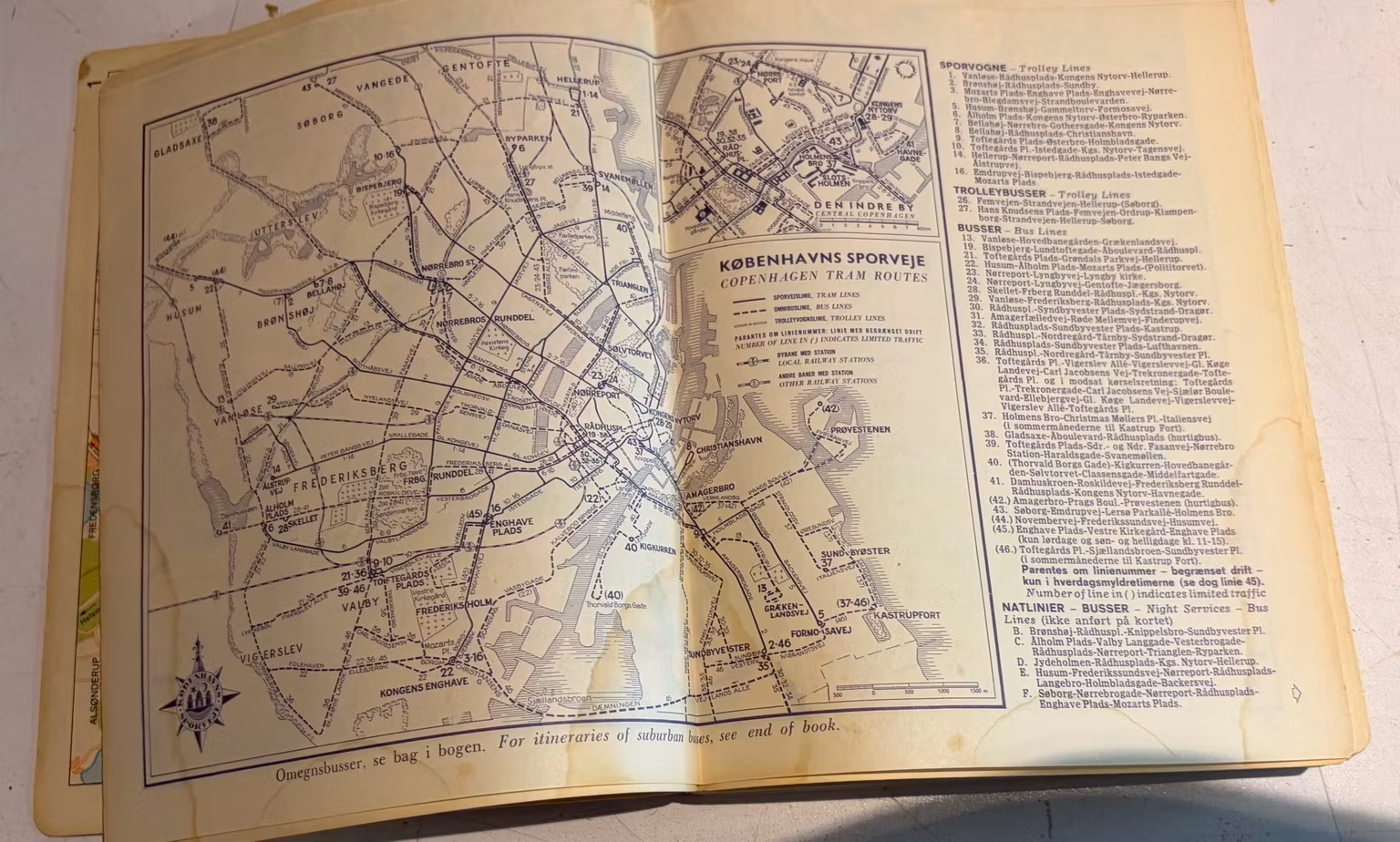 Kraks Kort over København og Omegn 1965 – billede 4