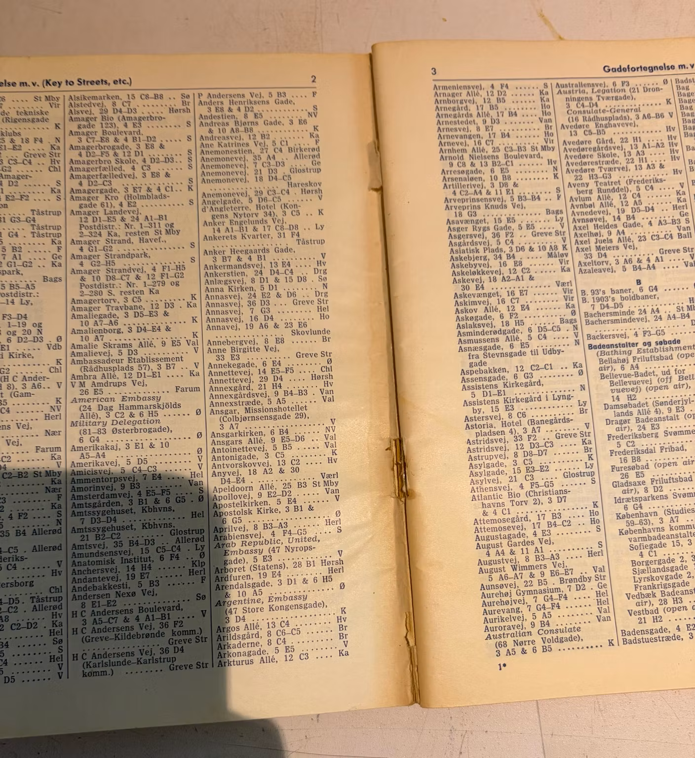 Kraks Kort over København og Omegn 1965 – billede 5