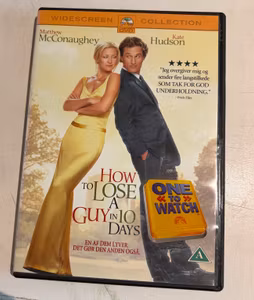 How to Lose a Guy in 10 Days – DVD med danske undertekster