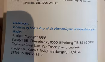 Skadebogen – Bengt Lund, 8. udgave
