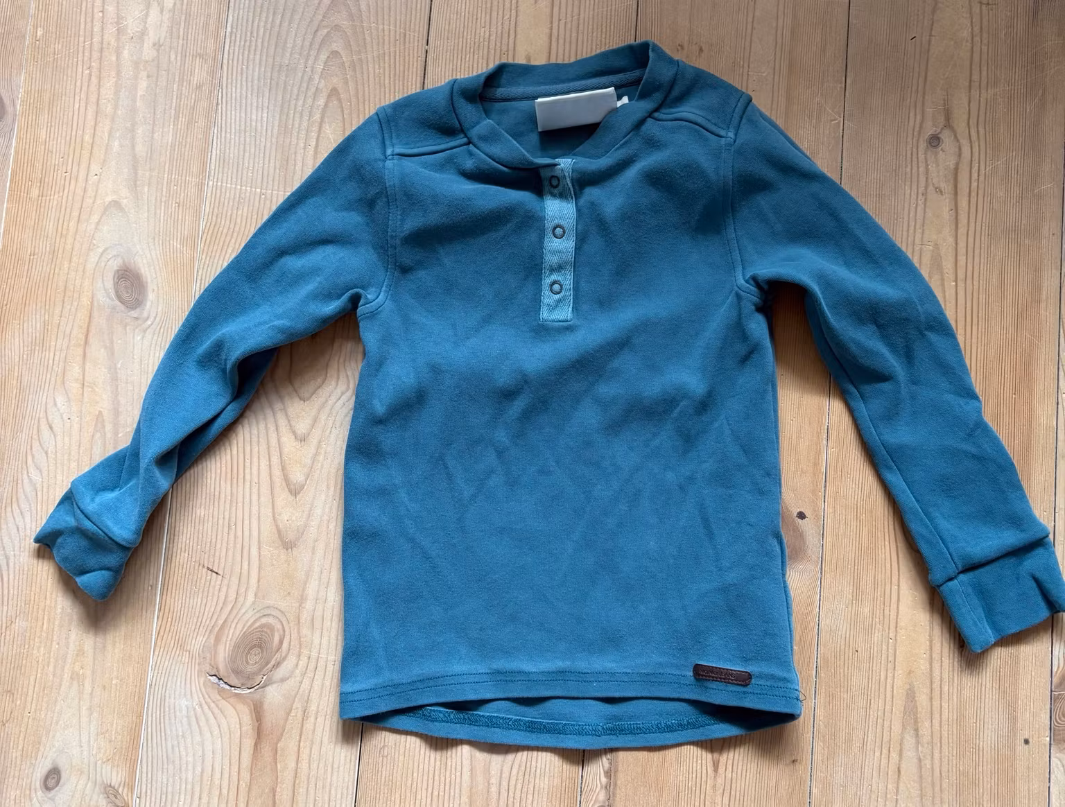 MarMar Jeans blågrøn langærmet bluse – str. 5 år