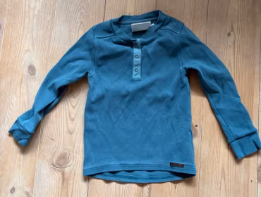 MarMar Jeans blågrøn langærmet bluse – str. 5 år