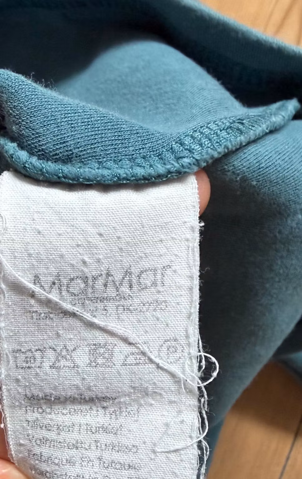 MarMar Jeans blågrøn langærmet bluse – str. 5 år