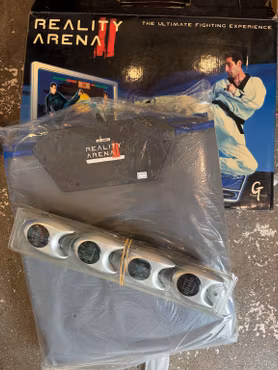 Reality Arena II til PlayStation 1/2 – måtte og 4 sensorer, utestet