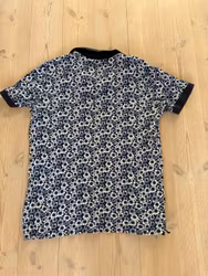 Polo Lindbergh Black – blå og hvid med blomstermønster
