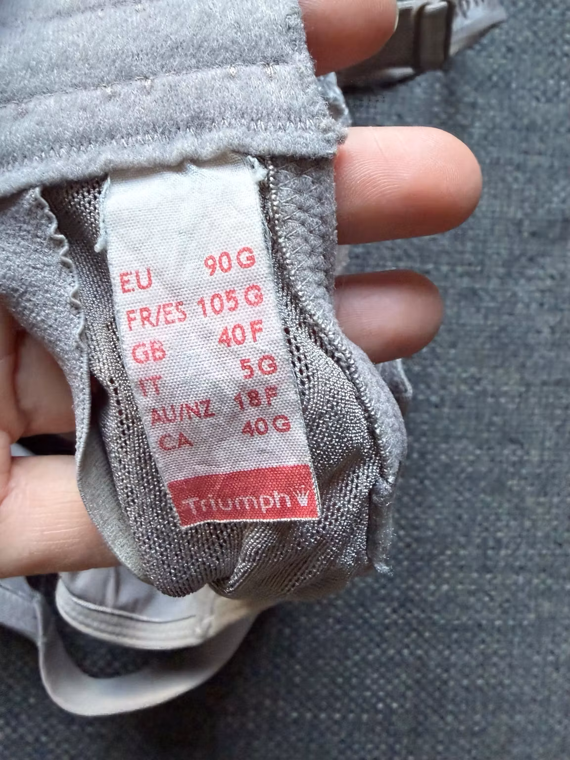 BH Triumph Cool Sensation W – grå/taupe, str. 90G