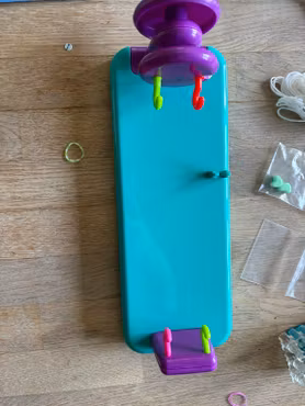 Kreasæt til armbånd – Rainbow Loom og snomaskine med tilbehør