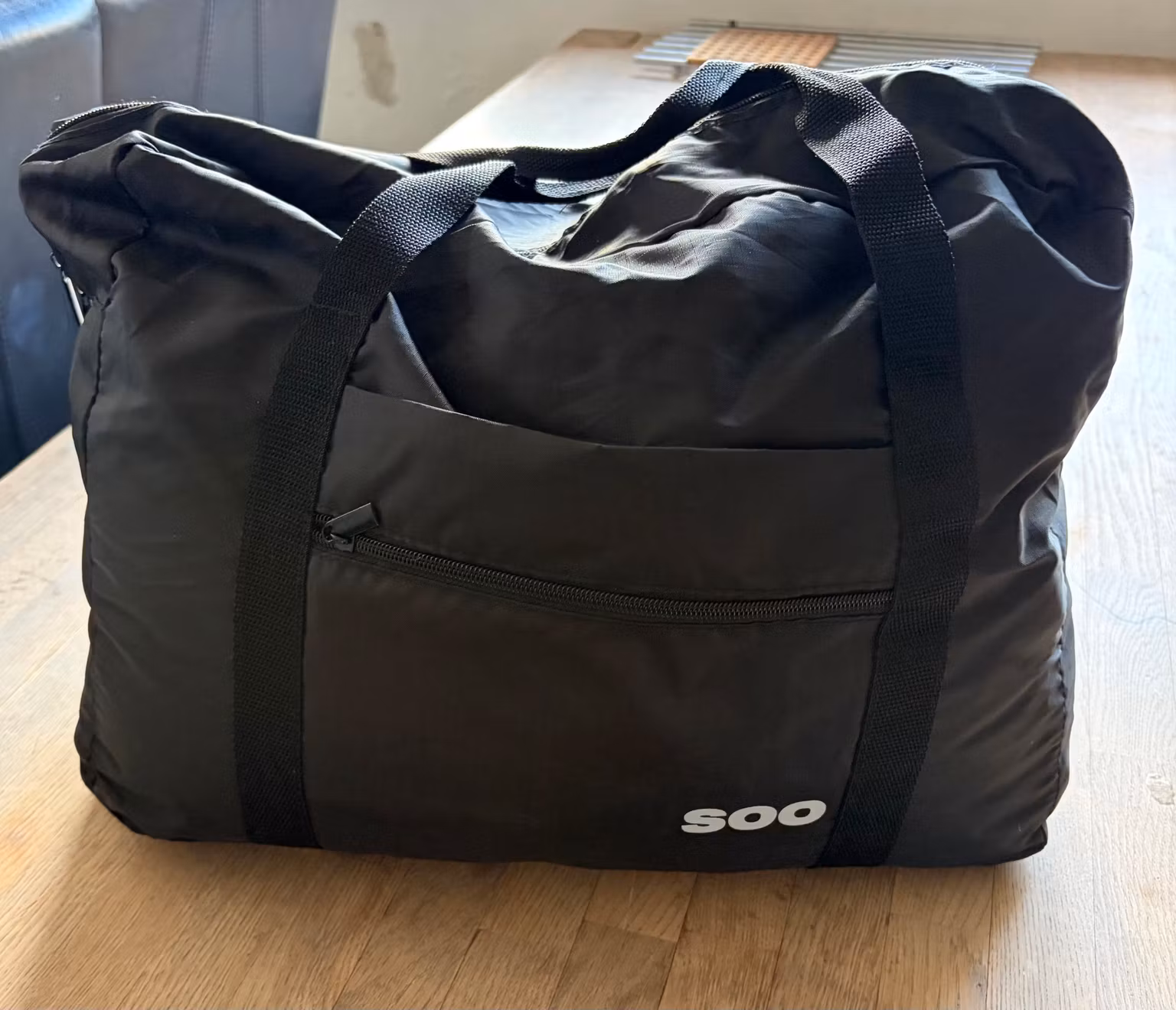 Tyngdedyne SOO lysegrå – 7 kg med betræk og taske