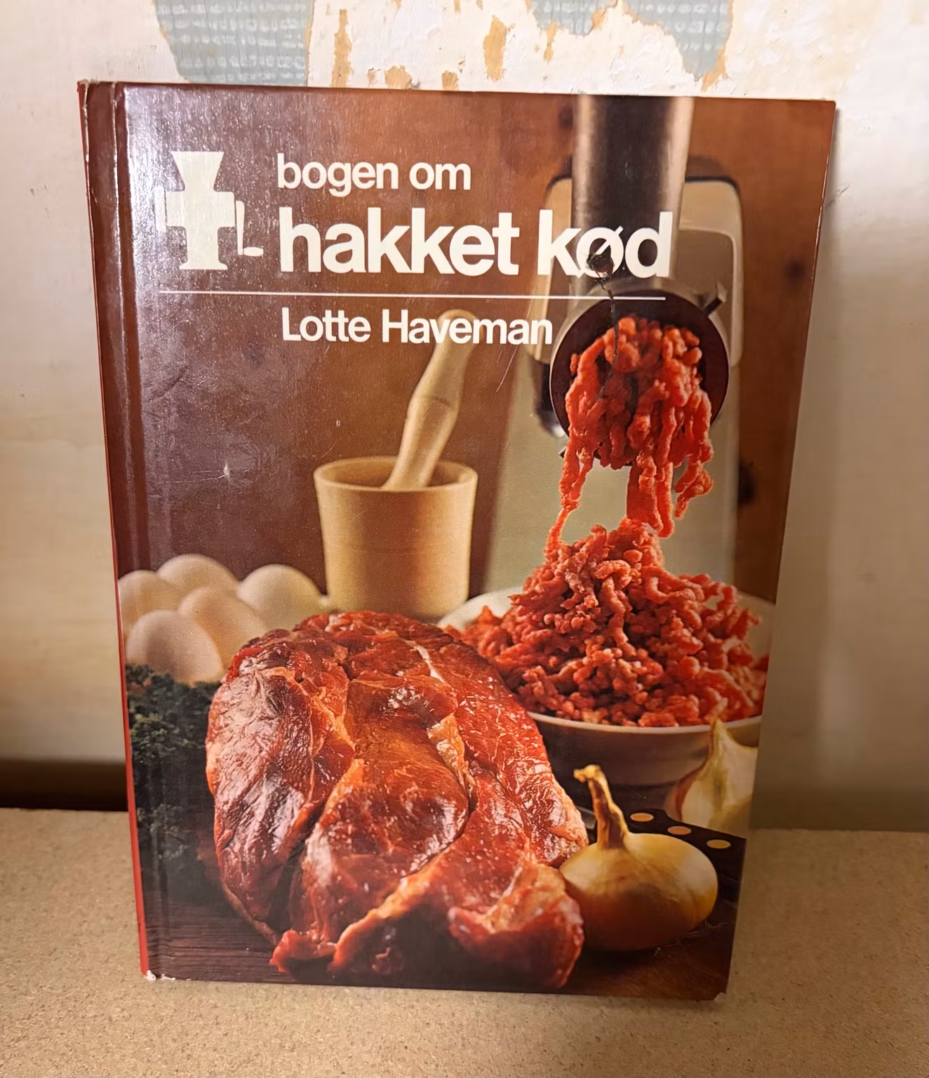 Kogebog – Bogen om hakket kød af Lotte Haveman 1975