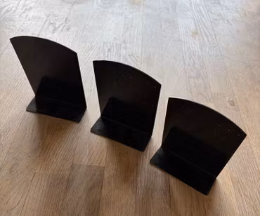 Øreringedisplays sorte til 24 par – 3 stk.
