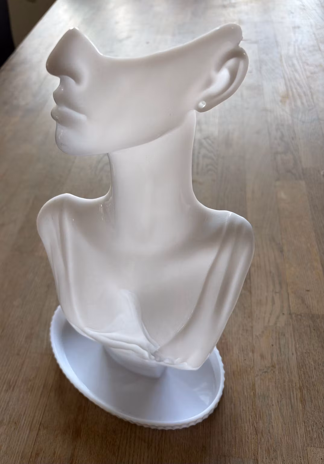 Hvid smykkeholder – originalfoto 4