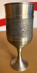 Pokal Kings Pewter – håndlavet tinlegering fra Thailand, ca. 19 cm