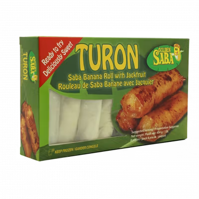 Golden Saba - Vårrullar med banan & jackfrukt (Turon) 454 G