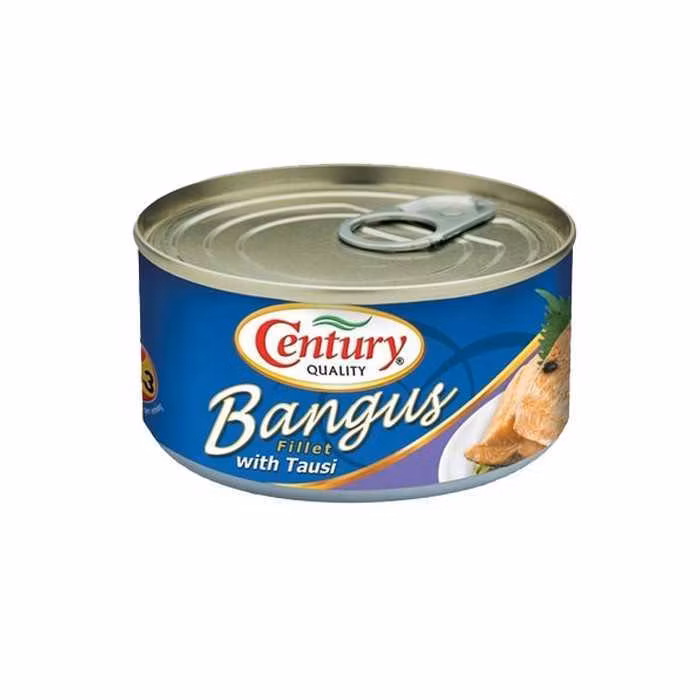 Century Tuna - Mjölkfiskfile i svartabönor (bangus) 184g