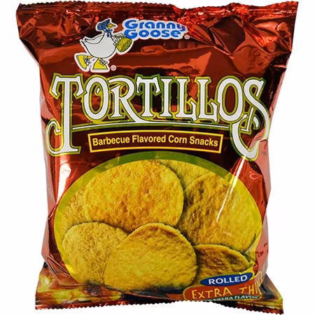 Granny Goose - Tortillos BBQ 100g