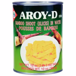 Aroy-D - Skivade bambuskott i vatten 540g
