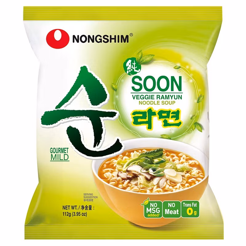 Nongshim - Vegansk Ramyun Nudlar 112g