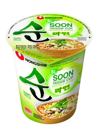 Nongshim - Nudlar I Kopp Vegetable 67g