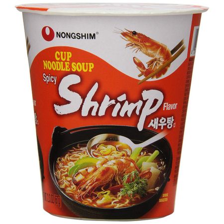 Nongshim - Nudlar I Kopp Spicy Shrimp Flavor 67g
