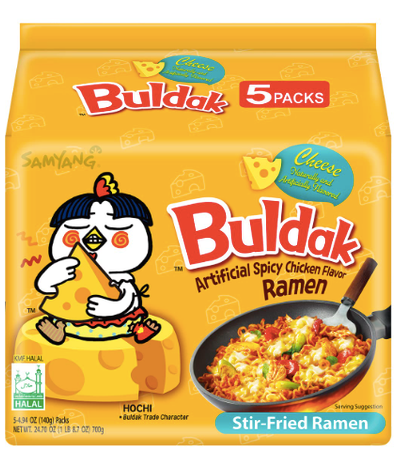 Samyang - Buldak cheese 5x140g