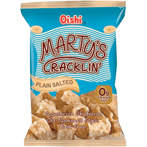 Oishi - Marty's Cracklin' (plain salted) 90g