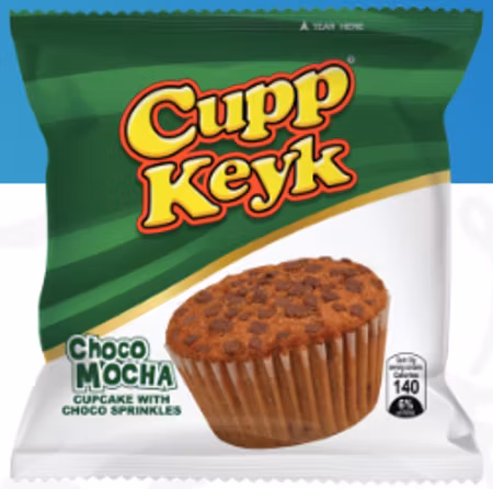 Cuppkeyk - muffins med choklad-och mochasmak 10x33g