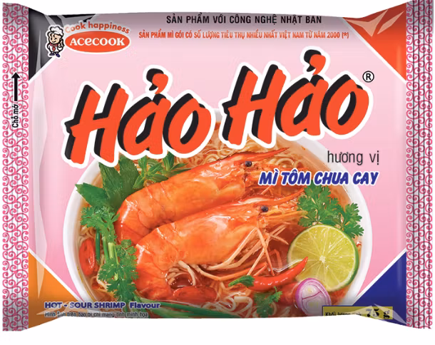 Acecook - Hao Hao (Hot sour shrimp) 74g