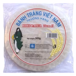 HS - Rispapper till vårrullar 22cm (rund) 500g
