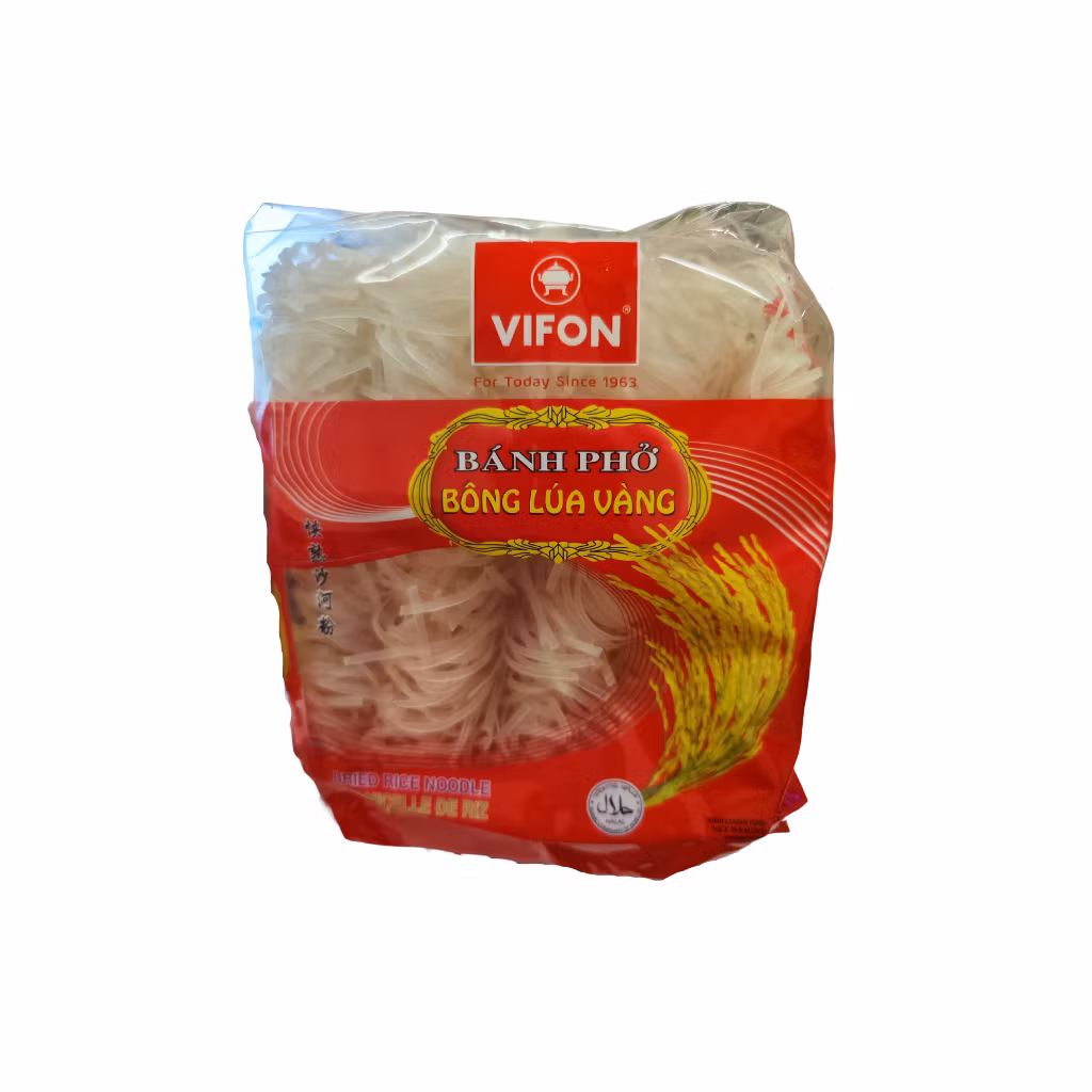 Vifon - Banh Pho Dried RiceNoddle ( Bong Lua Vang ) 500g