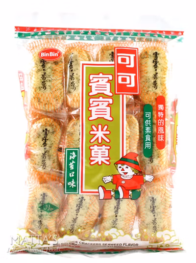 Bin Bin - riskex med sjögrässmak 150g